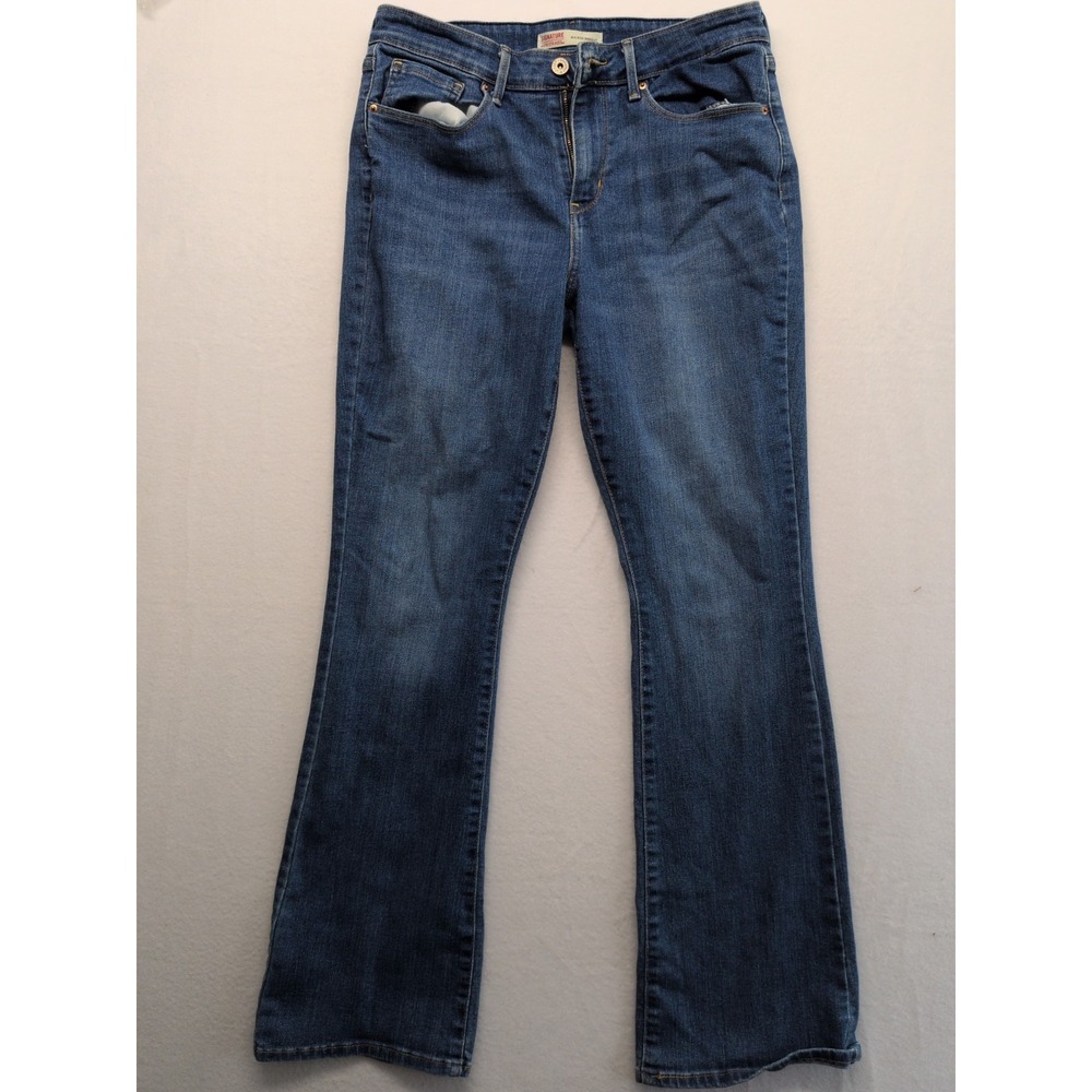 Levi Strauss Womens Bootcut Denim Jeans Western 10M 30X32